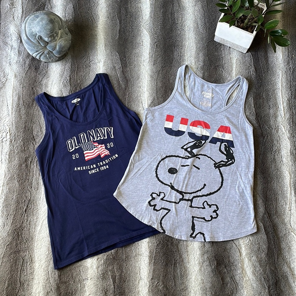 Gray and Navy Tank Top Bundle